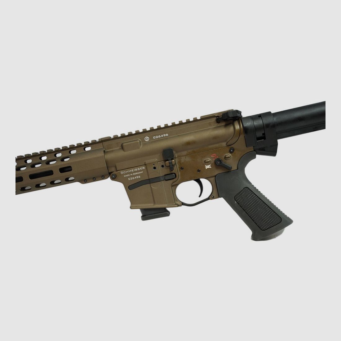 Schmeisser AR15-9 S4F 10,5" Brązowy