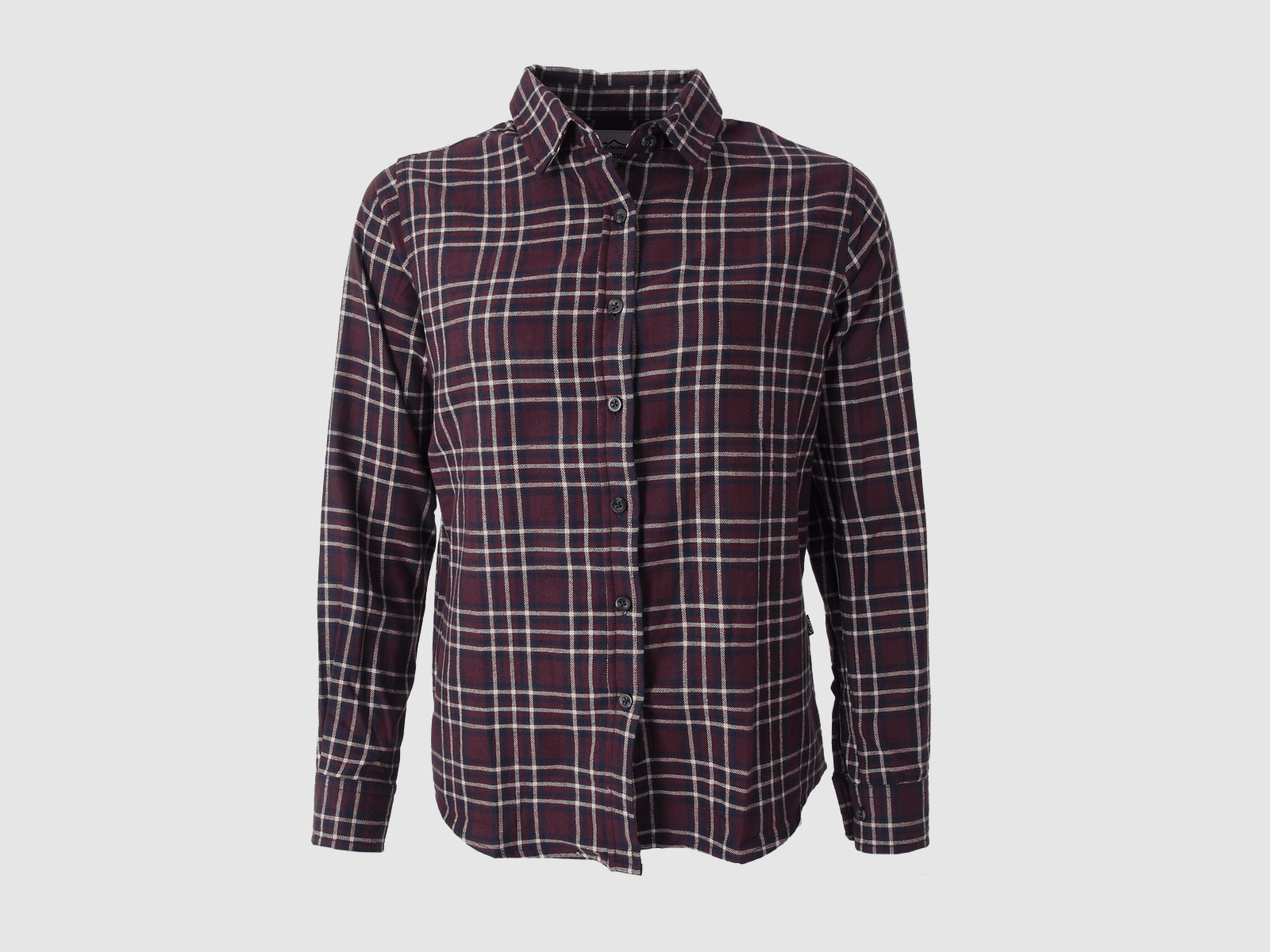 Tuxer Diana Camicia Donna Rosso Marrone a Quadri S