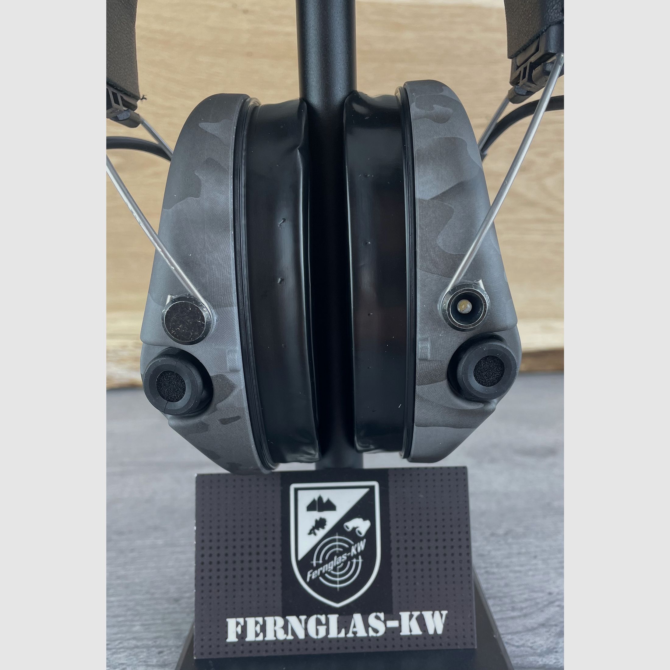 Sordin 75302-X/L-15-S Protezione auditiva elettronica Supreme Pro X LED fascia notturna Camo Gel