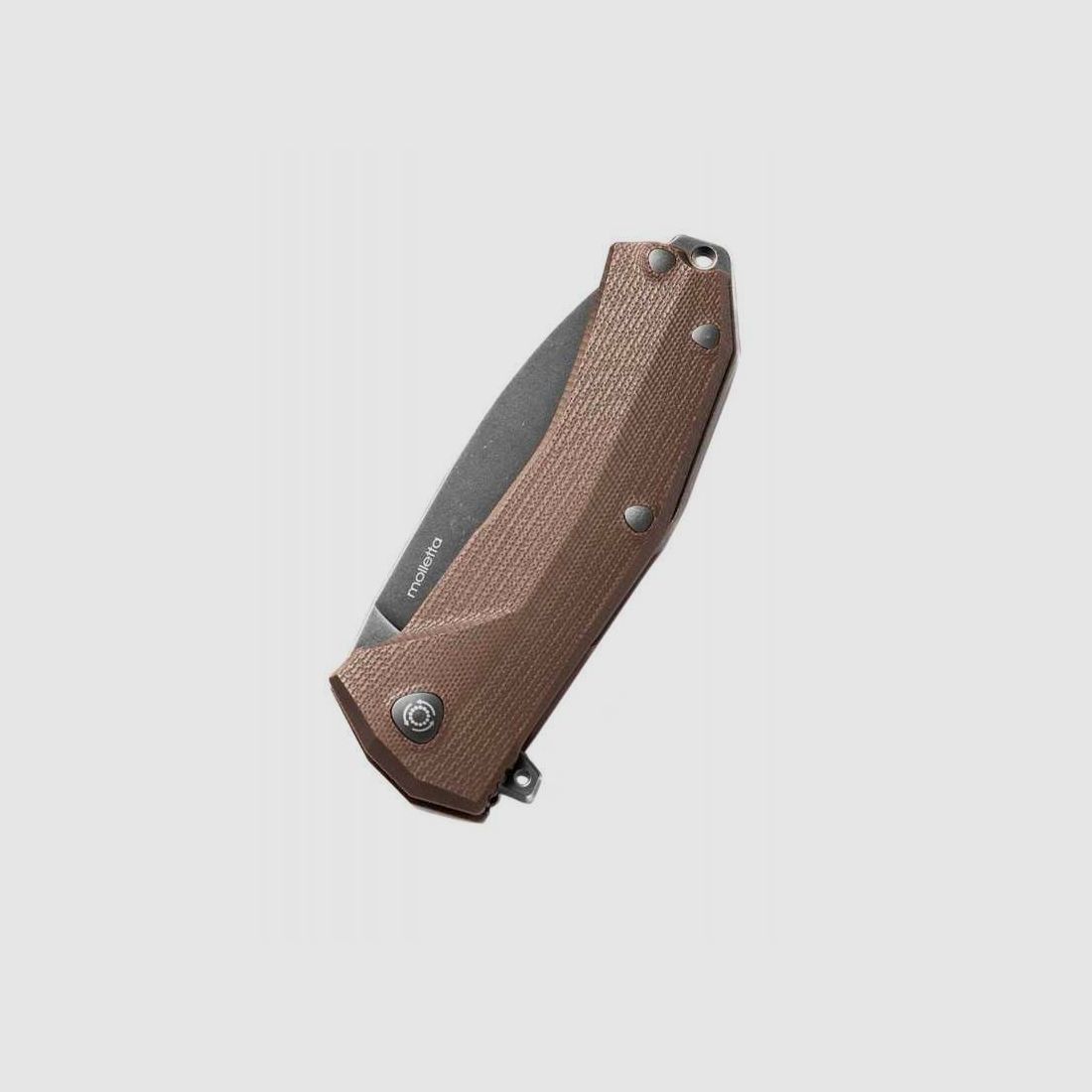 Lionsteel KUR Taschenmesser, brauner Griff, Sleipner