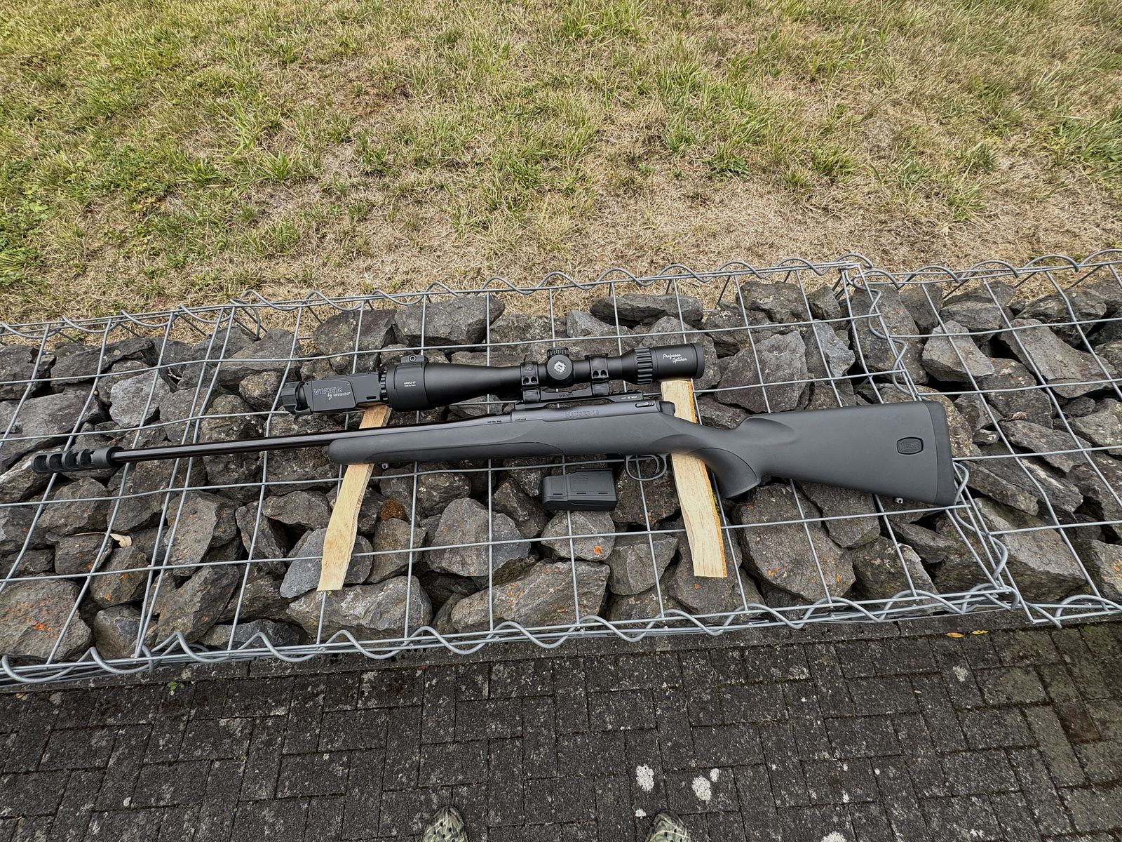 Mauser M18 .300 Win. Mag./ Professor Optiken Ammersee 2,5-15x50 HD/ Nitehog Viper 35/Rusan Adapter /Mündungsbremse