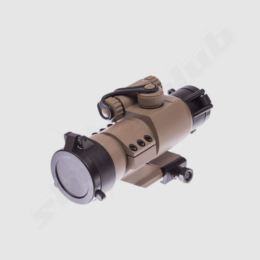 AIM-O M2 Airsoft Red Dot Sight inkl. Cantilever Mount - Desert