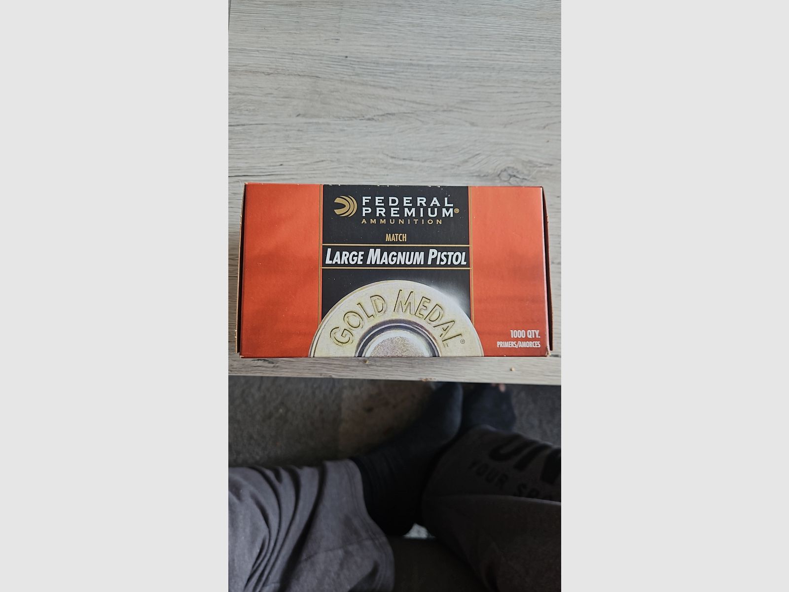Large Magnum Pistol Federal Match Zündhütchen 