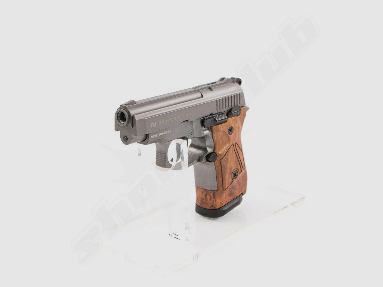 Zoraki 914-P pistolet à blanc Titan-bois ensemble de cartouches à blanc