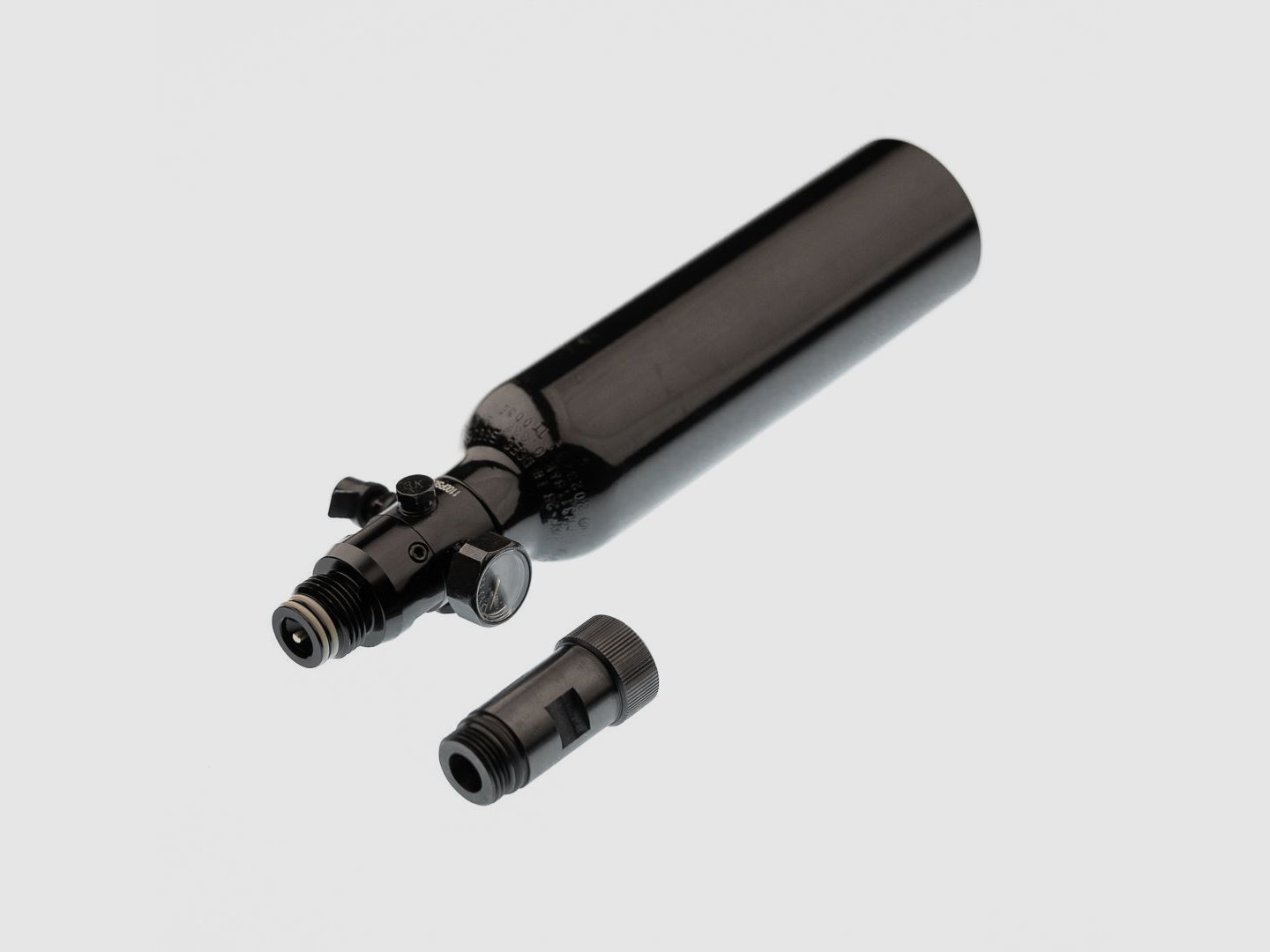 KOMBI | 0,2 LITER HPA Flasche 1100 PSI + Remote Line Adapter | HDR50 | HDP50 | HDS68 | HDX68 | HDB68 | HDR68