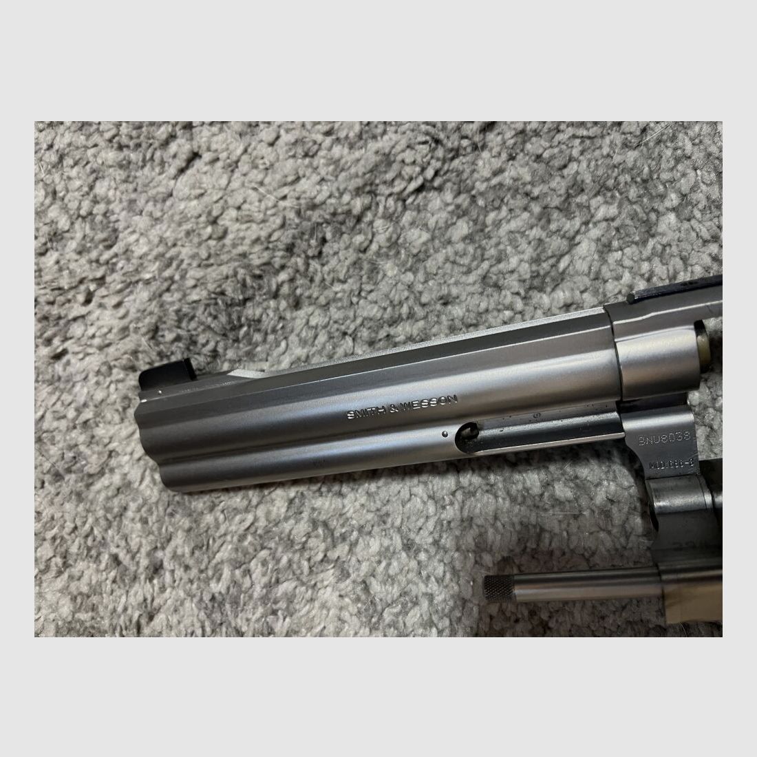 Smith&wesson 686/3 6zoll Brushed Stainless. Target Champion