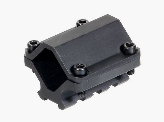 Adaptateur de tube Picatinny UTG Universal Flinten, court