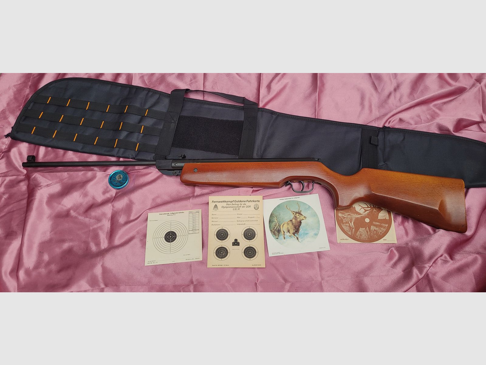 Haenel Luftgewehr Knicker Modell 303 con calcio sportivo