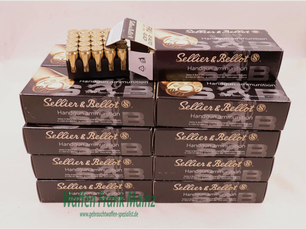 Sellier & Bellot CZ Pistolenmunition .45ACP/Auto