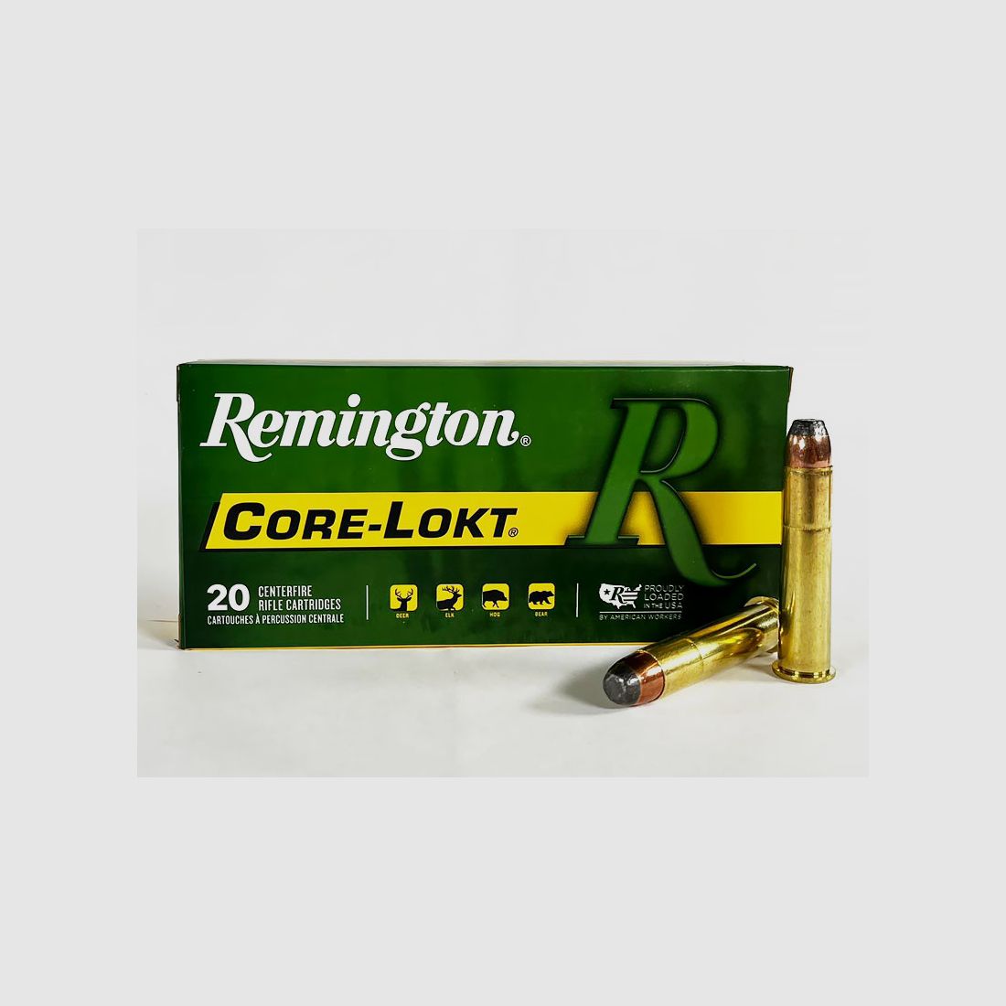 Remington .45-70 Gov. CORE-LOKT SP 405 grs 1 verpakking (20 schoten à 3,245 €*)