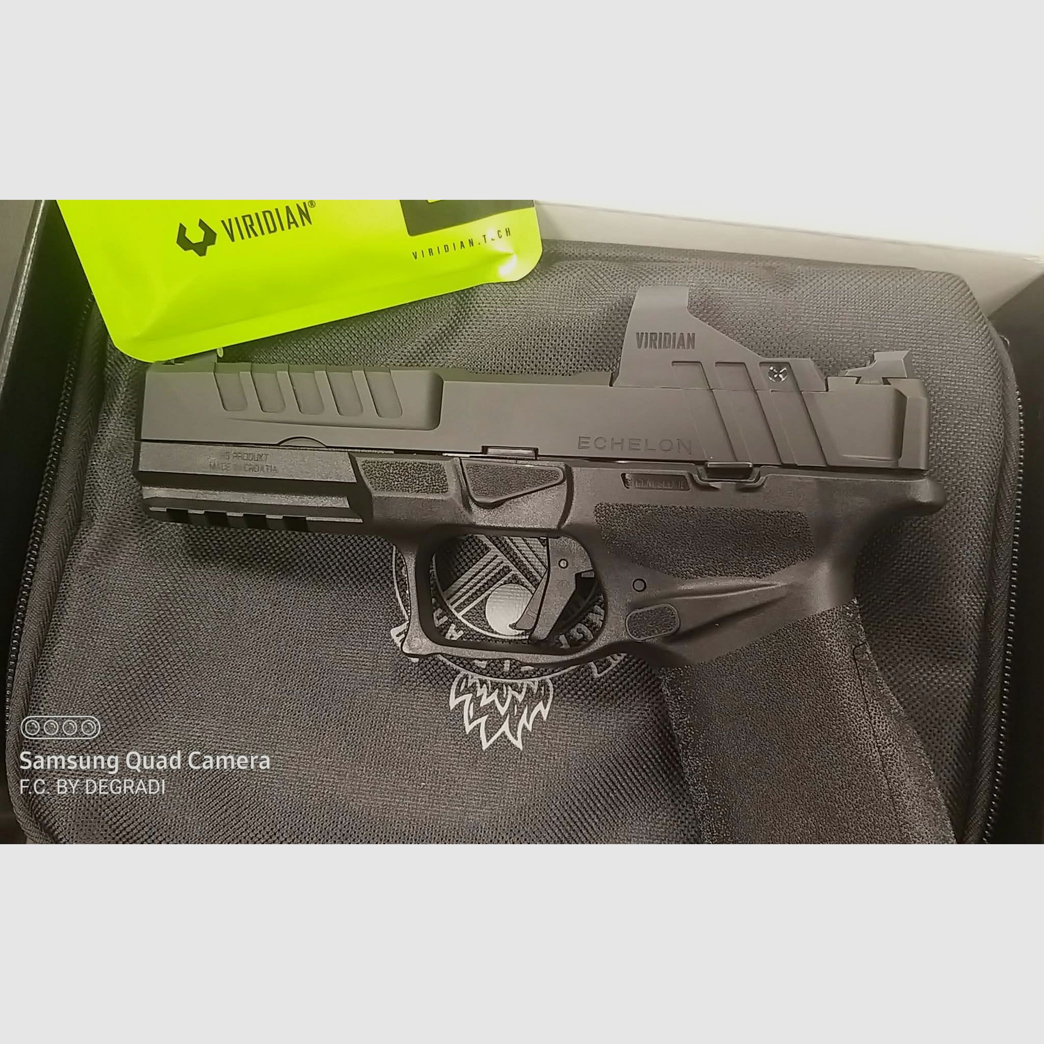 HS SPRINGFIELD ECHELON 9 LUGER + VIRIDIAN RFX11, afbeelding 2 van 4