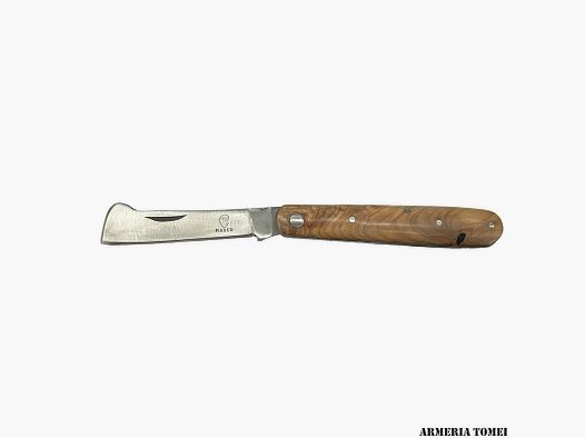 MASCU – COLTELLO DA INNESTO MANICO ULIVO LAMA 6,5CM