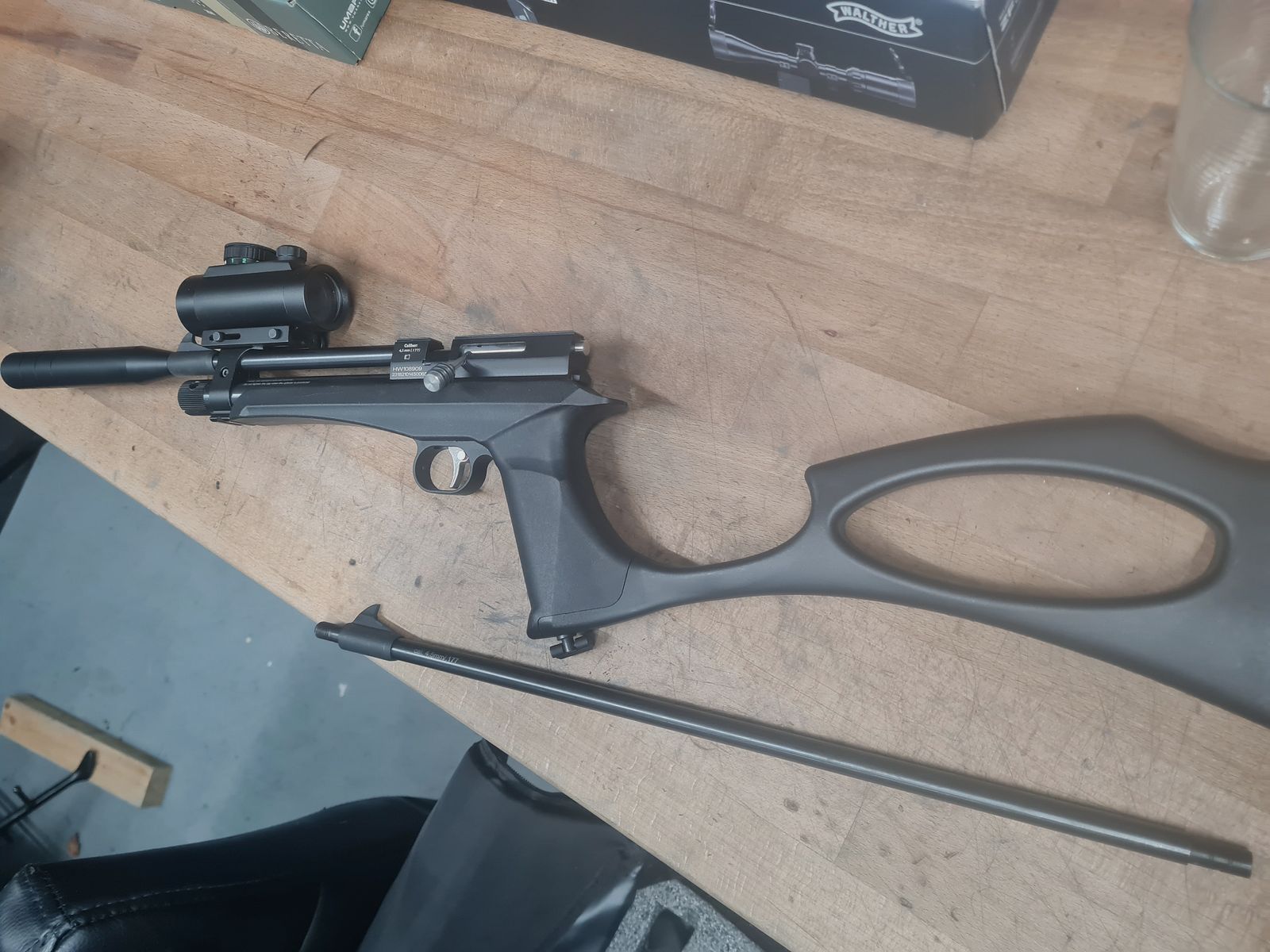 Diana Chaser komplett Set inkl Red dot