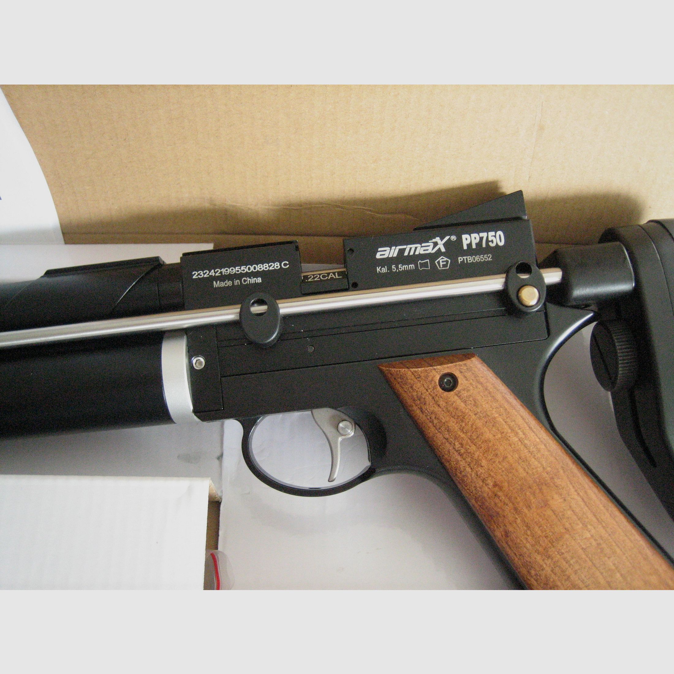 Pistolet pneumatyczny Airmax PP 750 Airmax PP750 w 5,5mm jak nowy