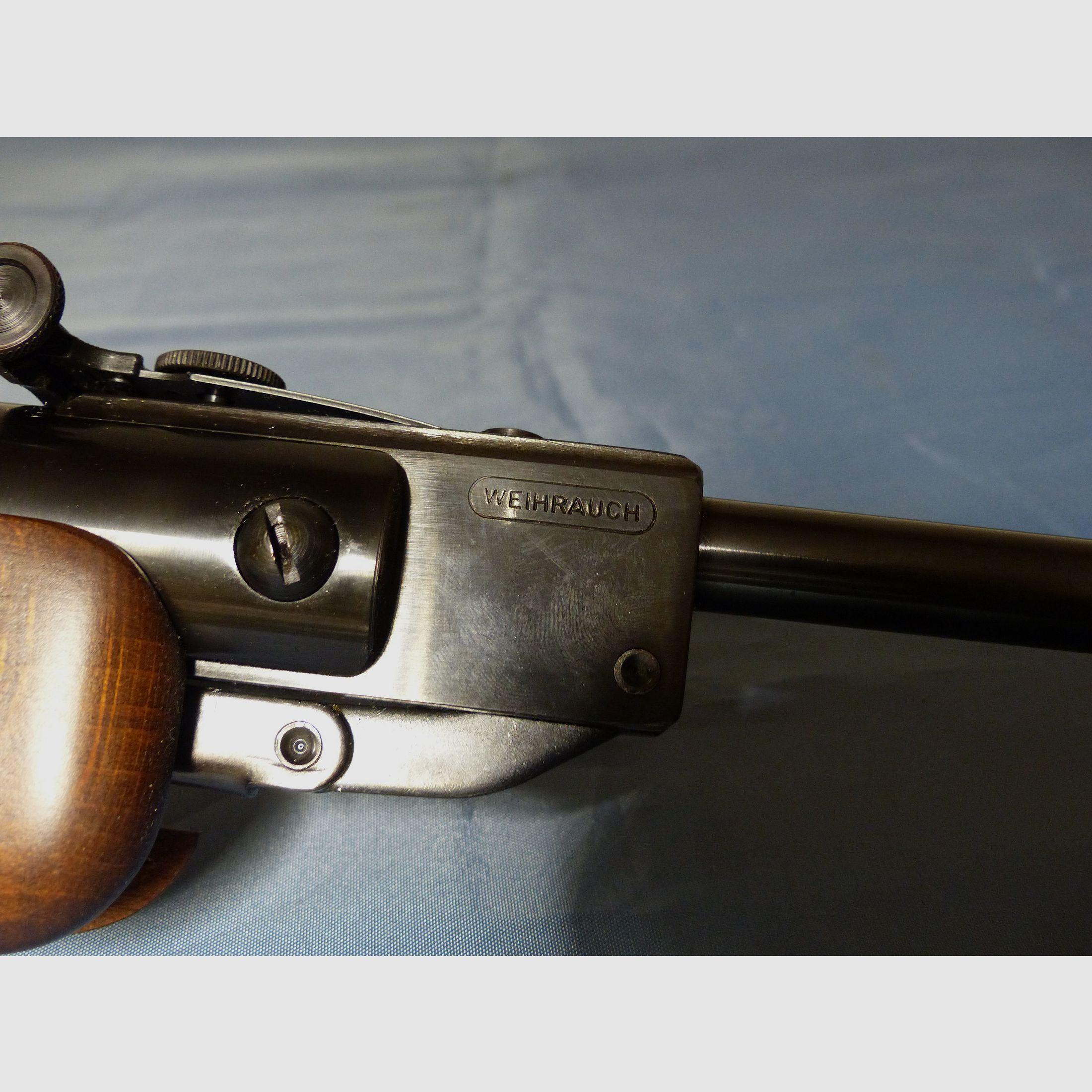 Persluchtgeweer luchtgeweer Weihrauch Mod. HW 35 met F en beveiliging vintage