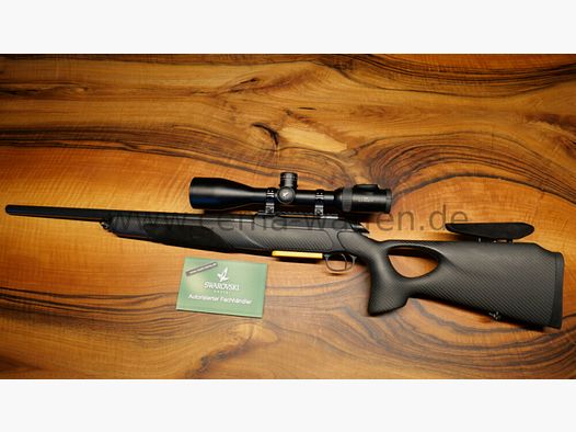 Sauer 505 Synchro XT Black, Premiumpaket mit Alpen Apex 2,5 - 15 x 56 LA von TEAM-CEMA.DE