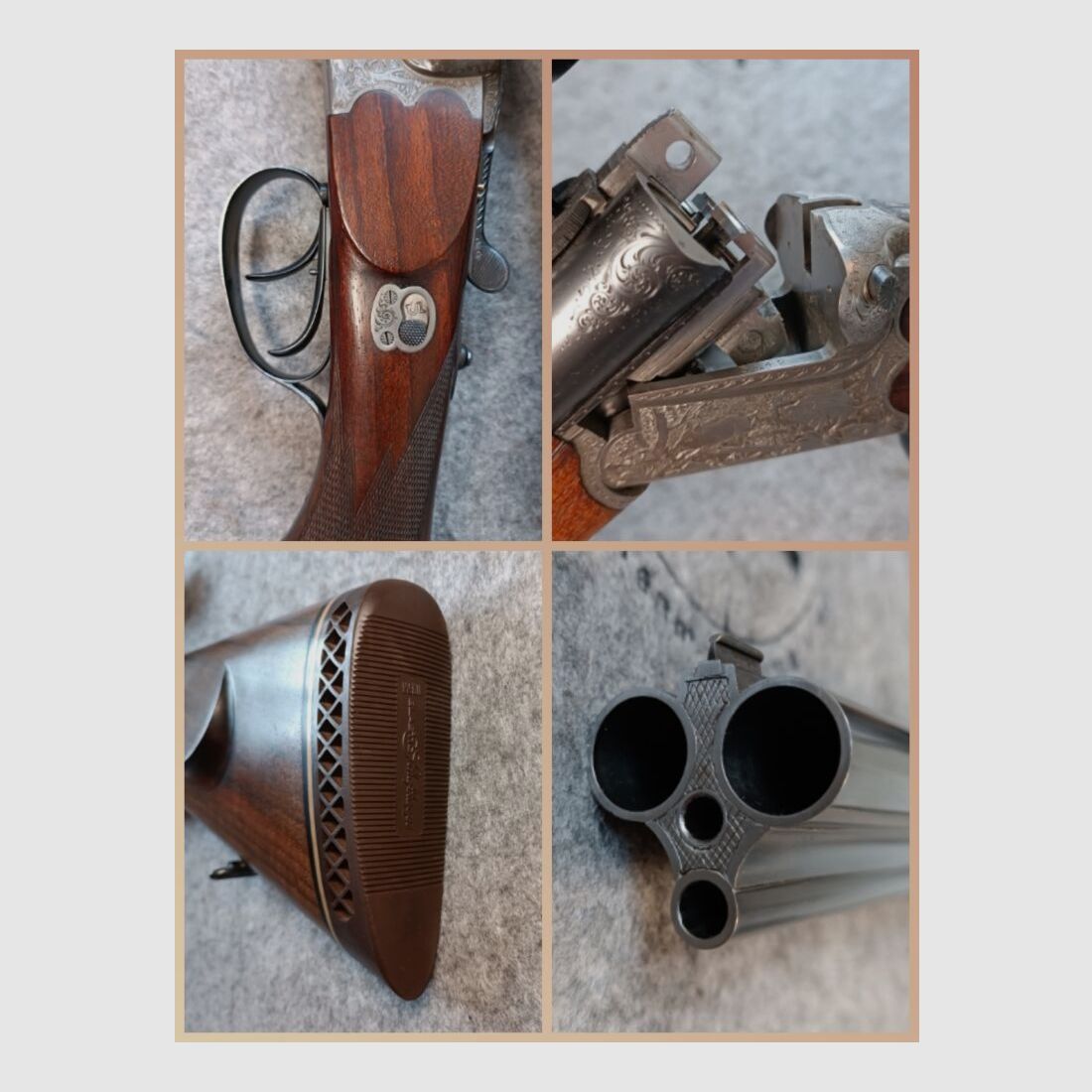 Vierling! BÜHAG Suhl Handwerksarbeit GDR Mod. Vierling ! Top Zustand mit ZF Zeiss Diavari 2,5-10x50