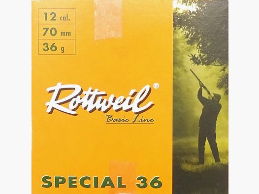 Rottweil Basic Line Special 36 - 3.0mm - Caliber 12/70 - 25 shots