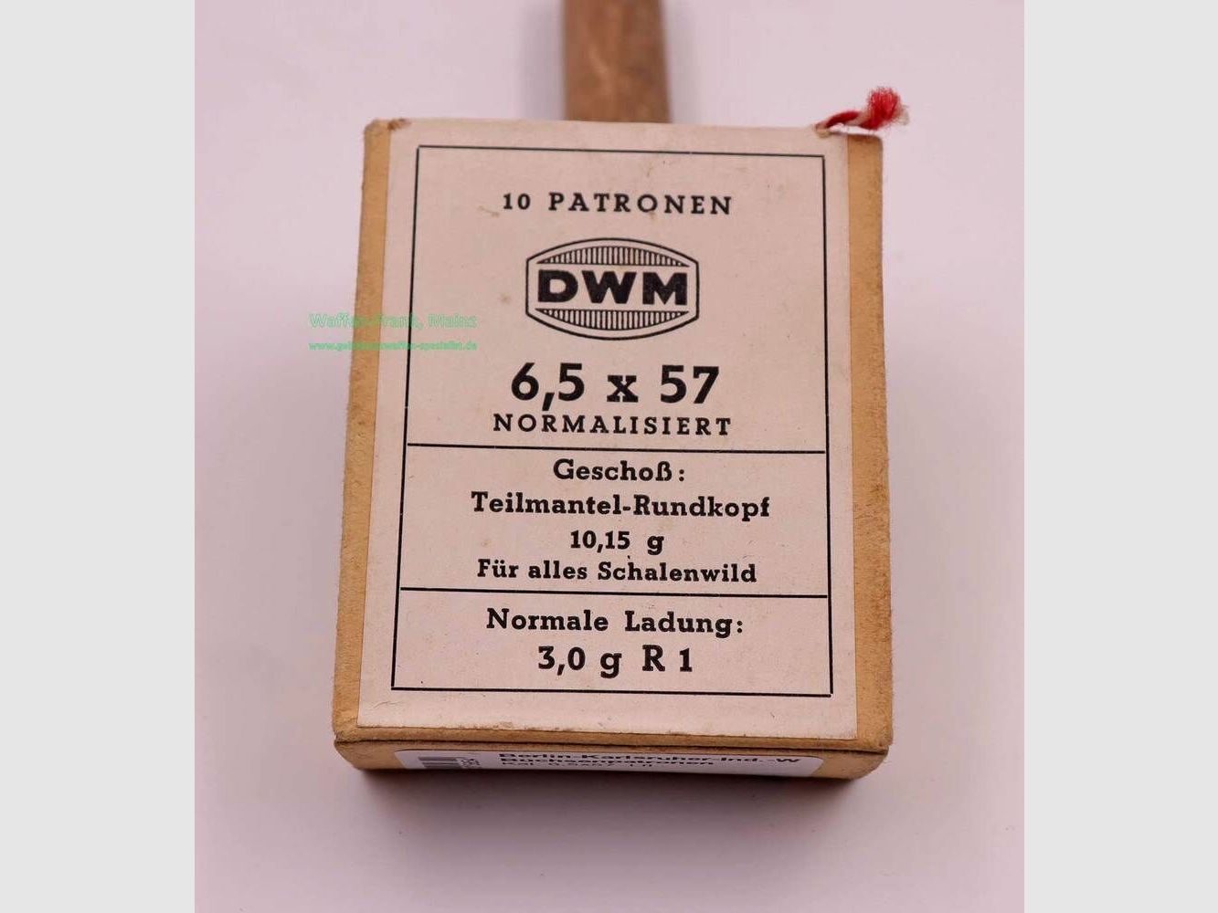 DWM, Berlin Büchsenpatronen 6,5x57