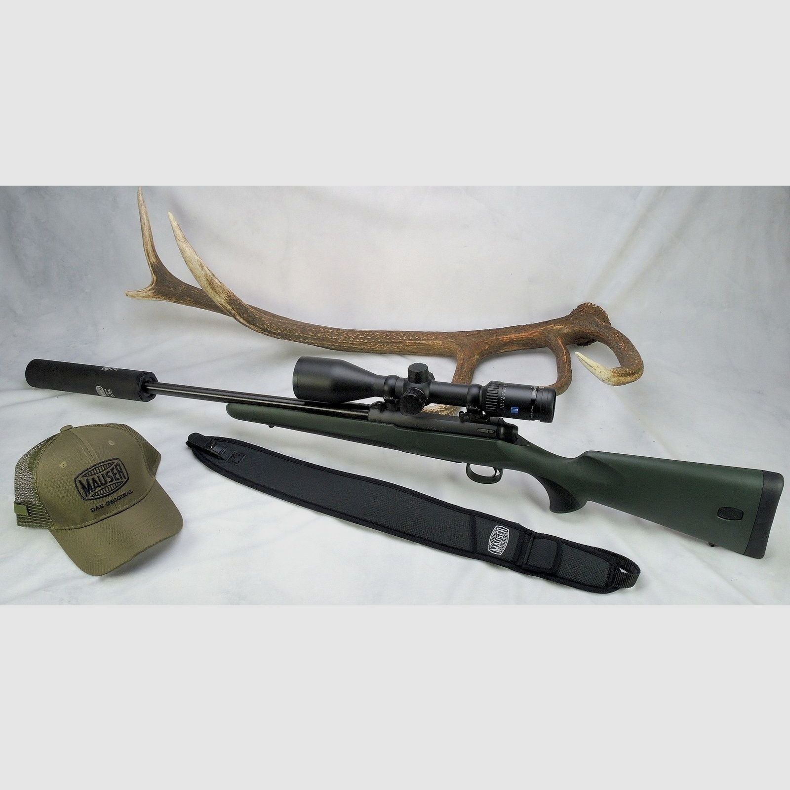 Mauser M18 Waldjagd 308Win. Zeiss V6 2-12x50 Schalldämpfer