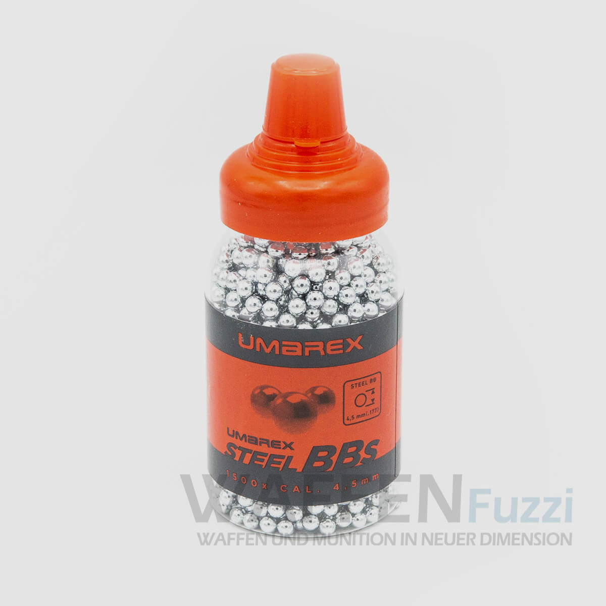 Umarex steel round balls 4.5 mm, 1500 pcs.