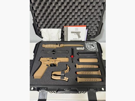 GLOCK 17 Gen5 SV Double Set 9mm PAK Édition collectionneur