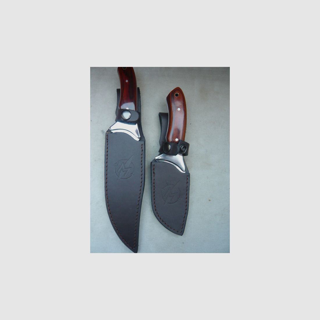2 Orig. Martinez Albainox  Jagd-Sammlermesser Integral