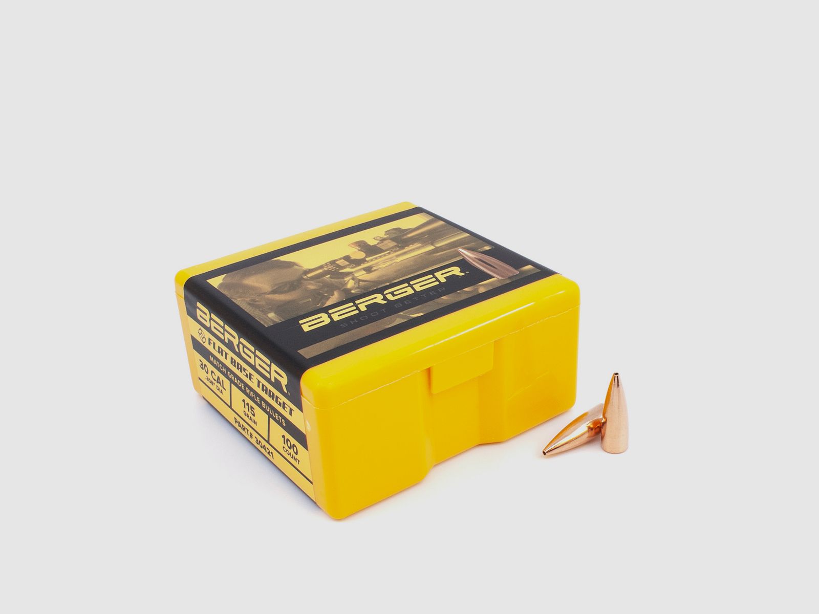Berger Bullet .30 FB Target 115GR 100 pieces