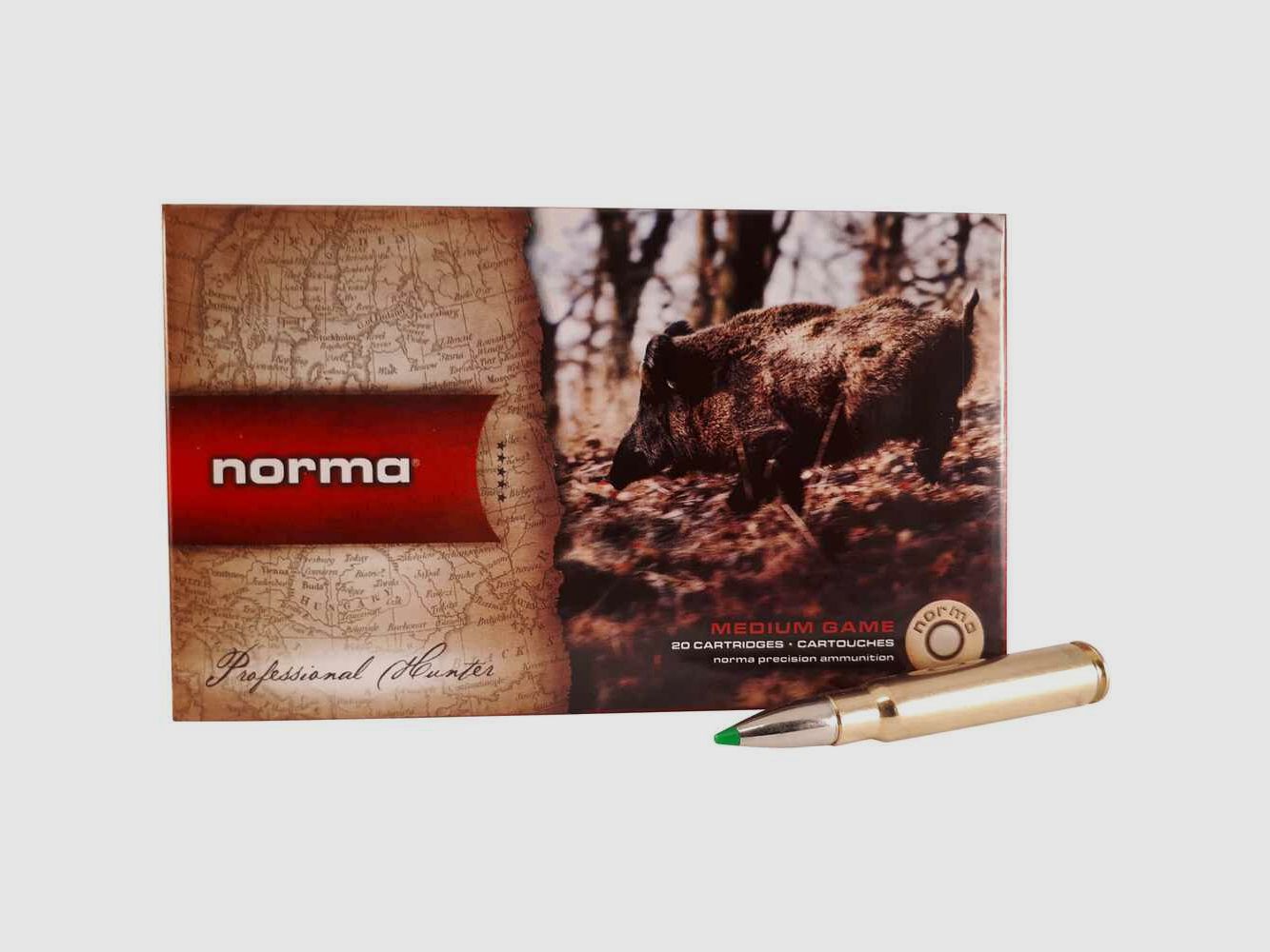 8x57 IS Ecostrike 10.3g/160grs. Norma