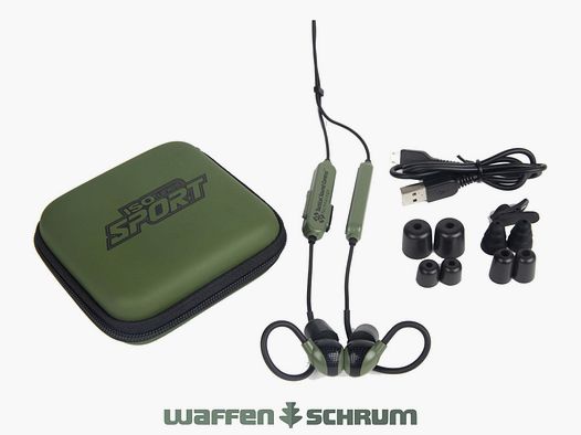 ISOtunes Sport Advance Tactical / mit Bluetooth / grün /