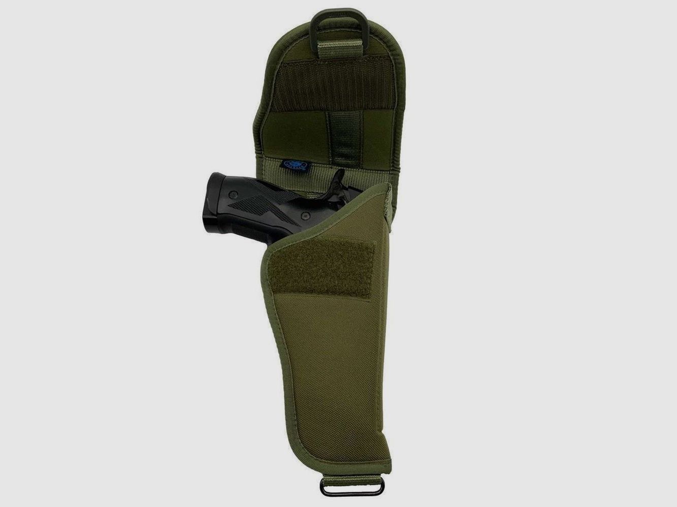 Jagd Klappenholster aus Cordura Sig Sauer P220/P226 X-SIX / P210 6", CZ SP 01 6", Desert Eagle-OD Green-Rechtshänder