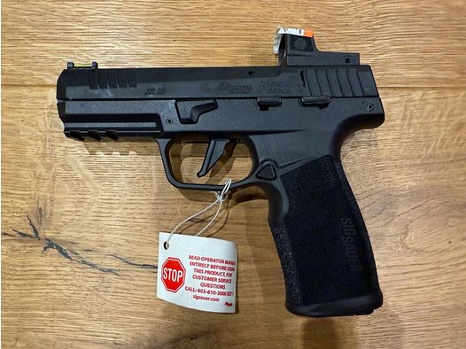 SIG SAUER P322 RXZE Schwarz .22 lr HV