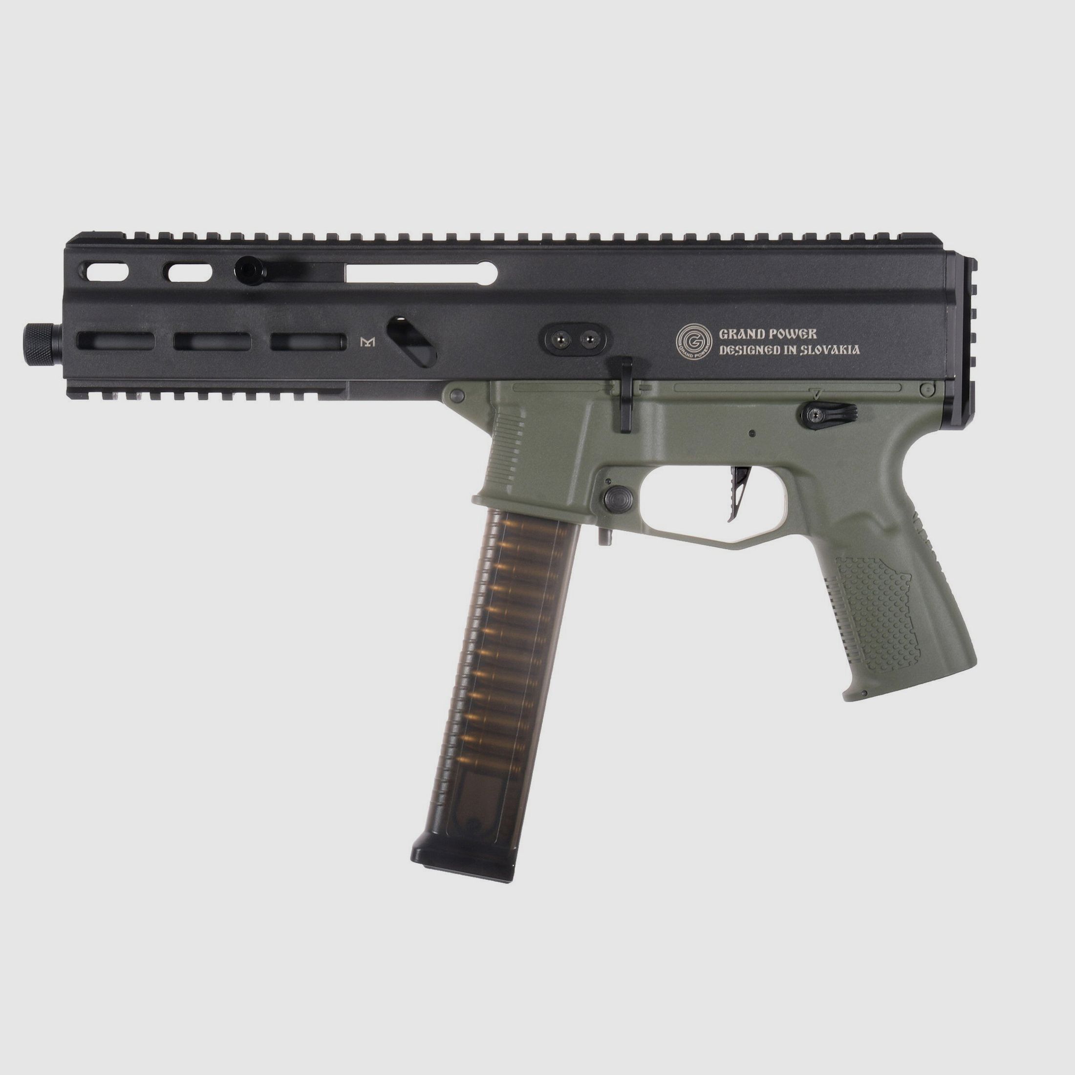 SP10A3 Stribog Charlie Upgrade in Oliv - max 0.5 Joule – Airsoft mit ETU | Delta Armory