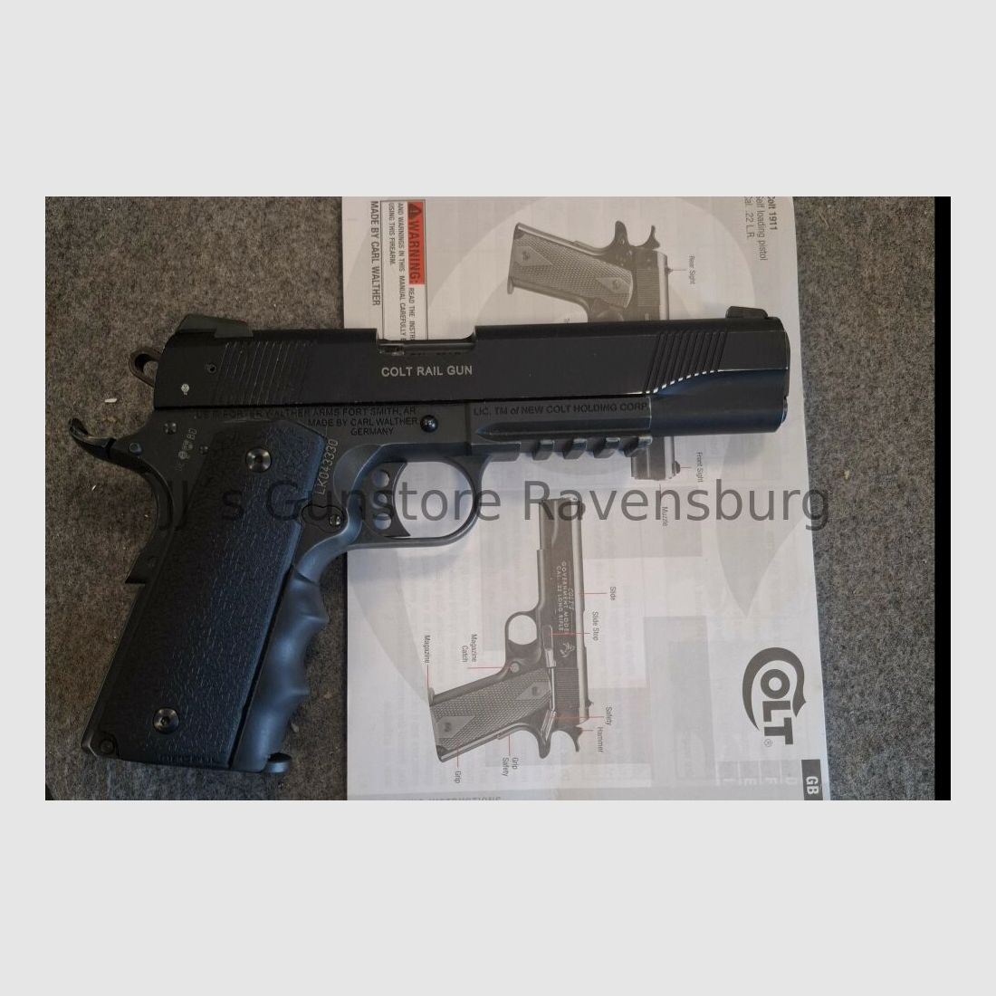 Walther Colt 1922 .22lr