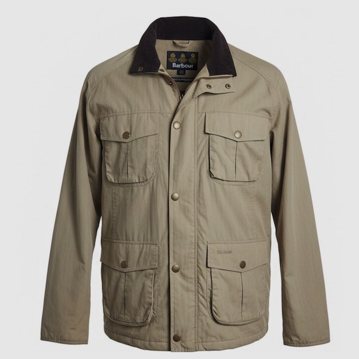 BARBOUR Utility Traveler Herrenjacke Taupe