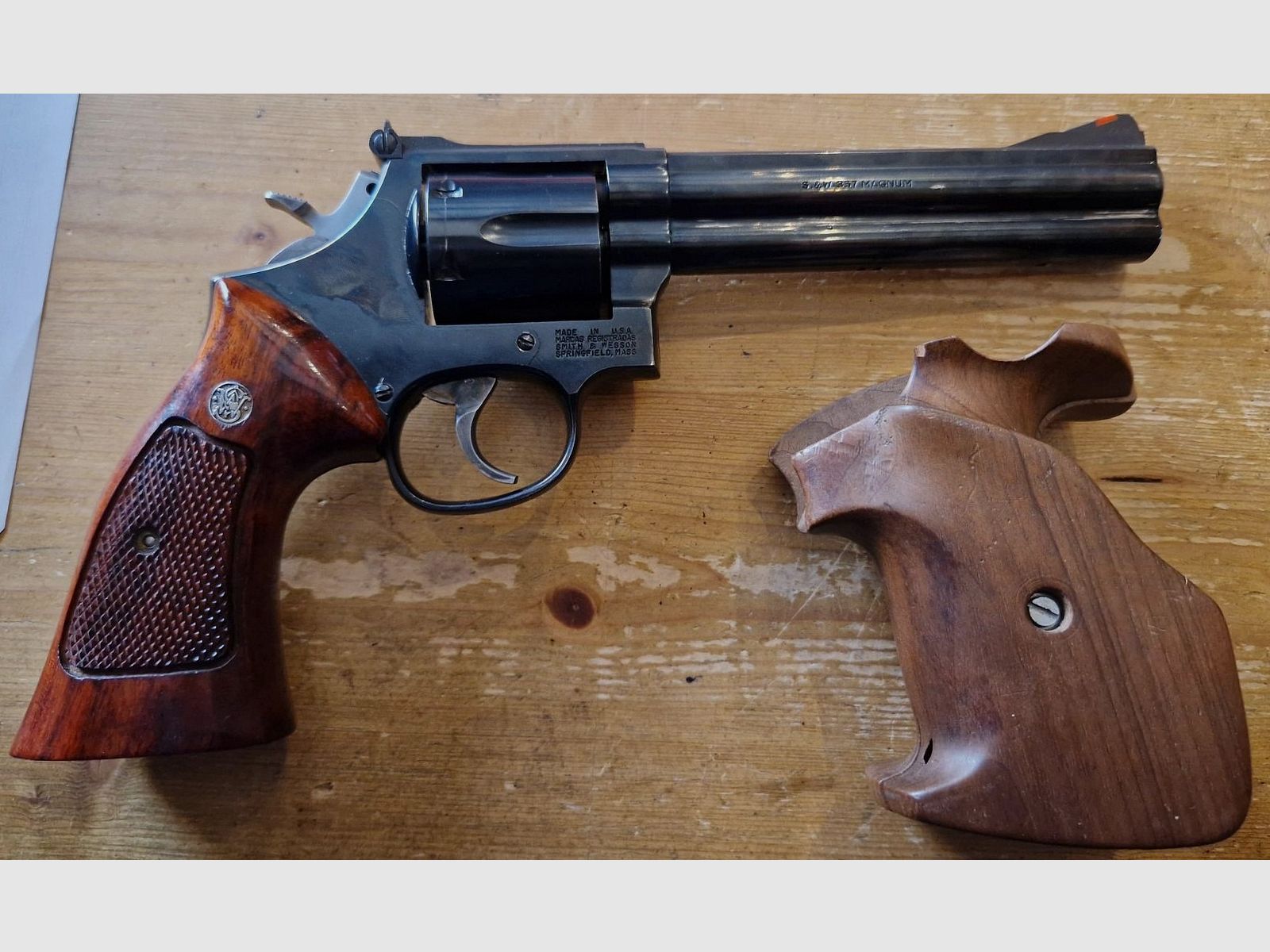 Revolver Smith & Wesson 586-1 in .357 Mag im absoluten Topzustand
