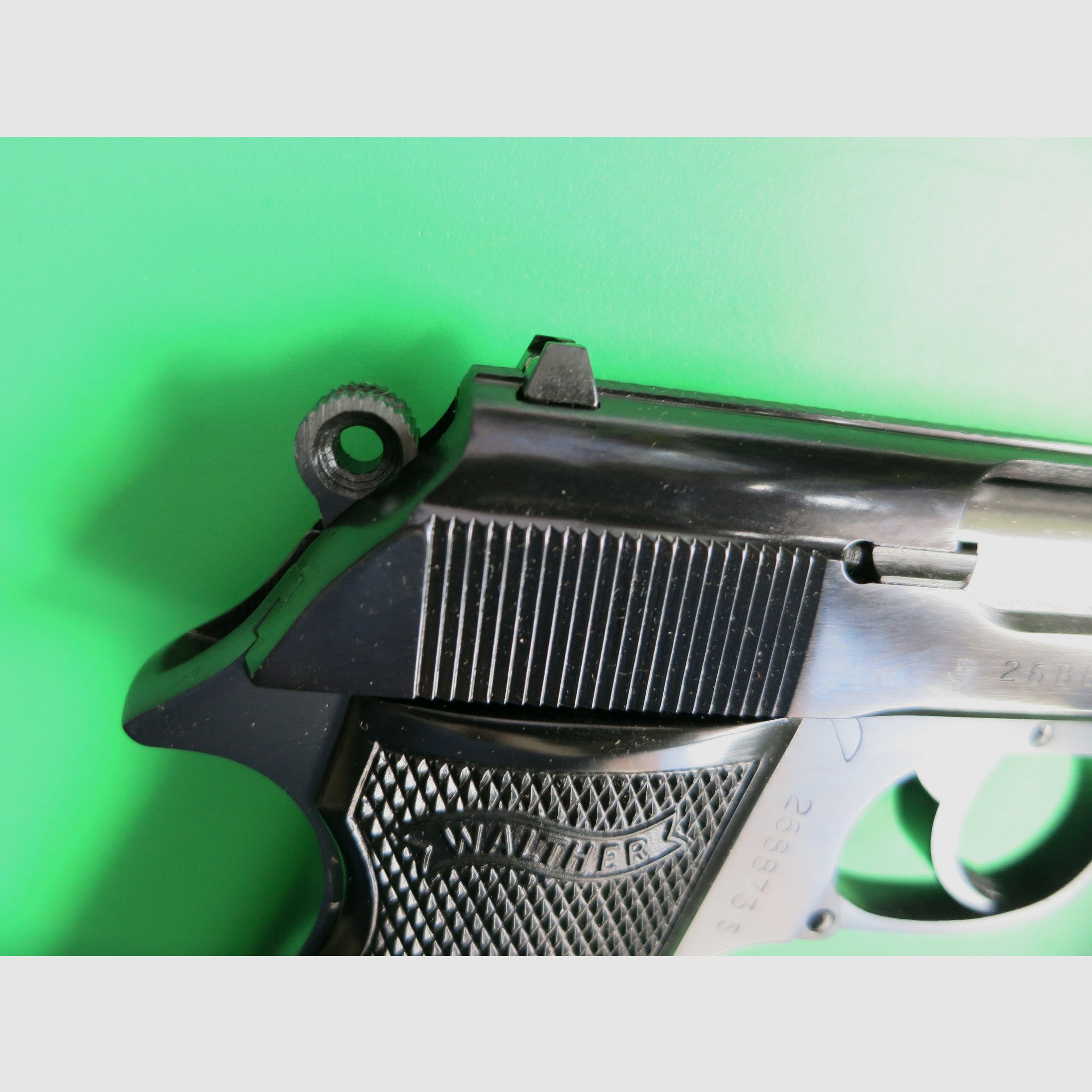 Pistola semiautomática, Walther PPK/S, cal. 7,65 mm Browning, como nueva       #76-2, imagen 5 de 10