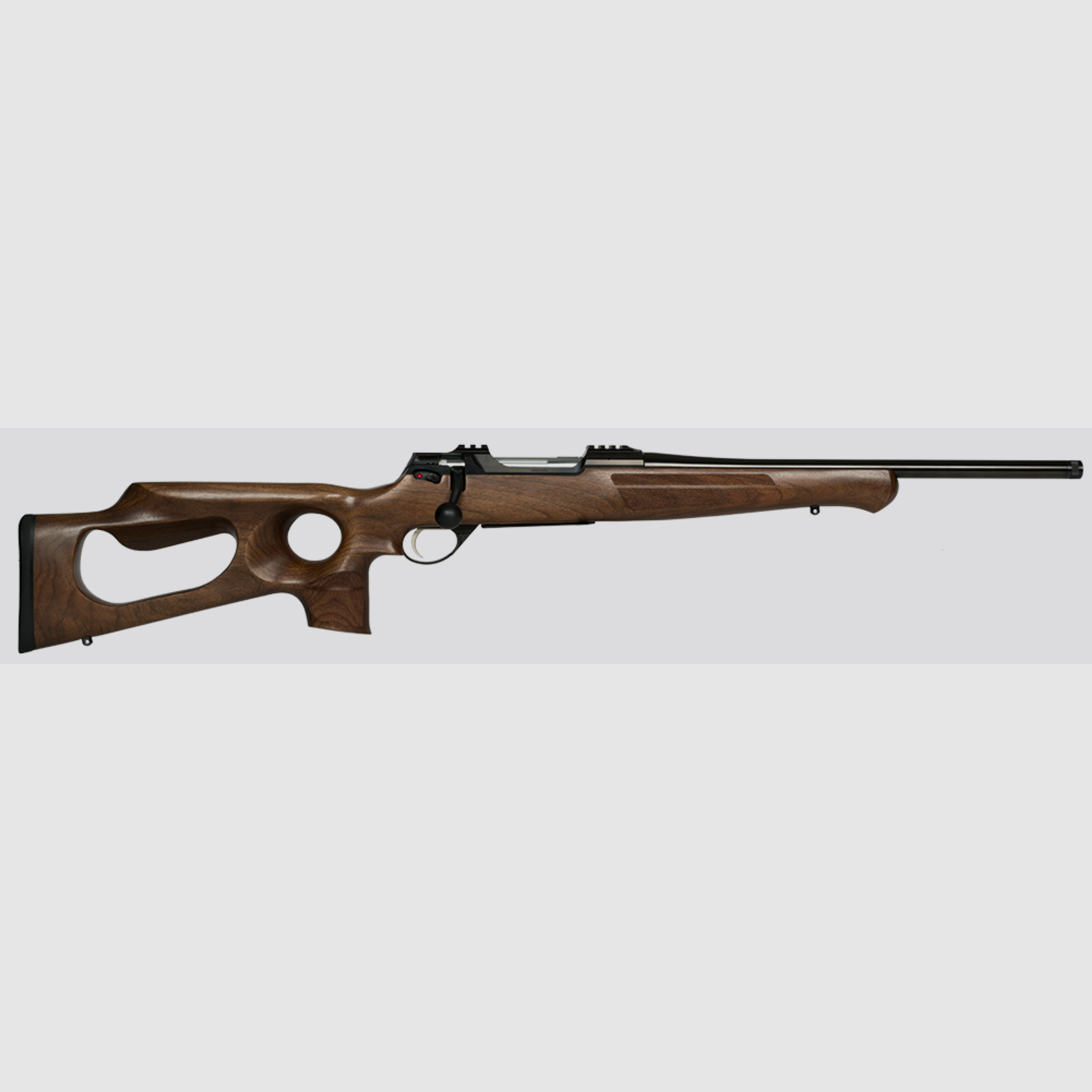 J.G. Anschütz 1782 D G-15x1 Lochschaft Kaliber .243 Win. 580 mm Repetierbüchse, Bild 2 von 7