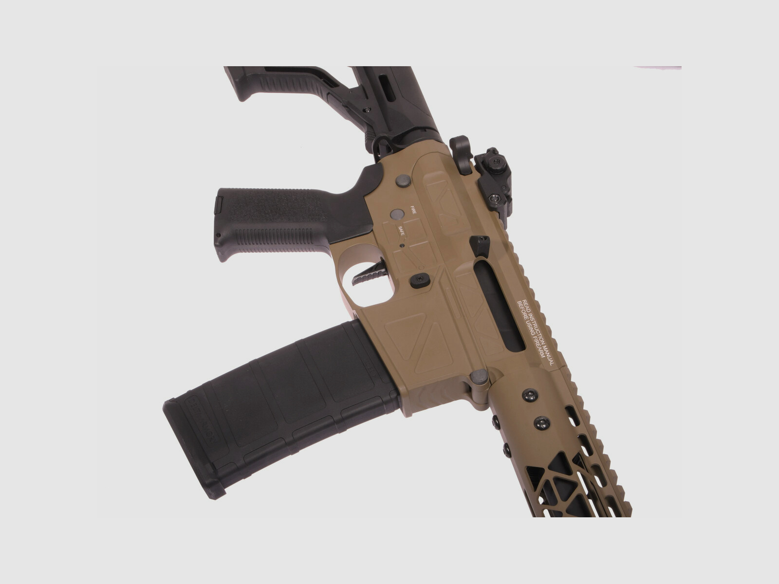 GP R15 FREYA Skeleton 13" gen.2 Mlok FREYA ALPHA Tan S-AEG Vrij vanaf 18 jaar | Delta Armory