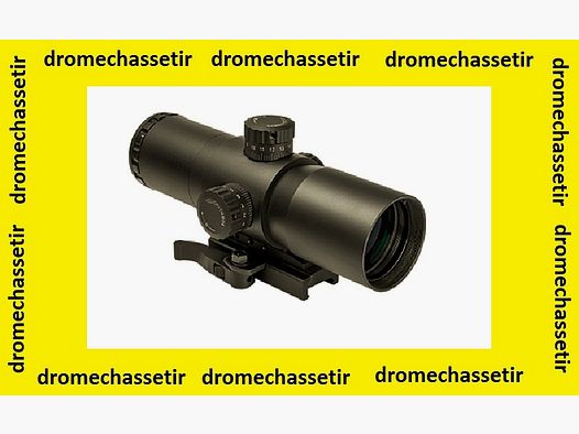 Quick shooting riflescope with lever clamp, VISM, 3.5×40 with P4 Sniper reticle