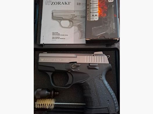 Zoraki 906-P 9mm P.A.K. PTB 1099 con munición "LIKE NEW