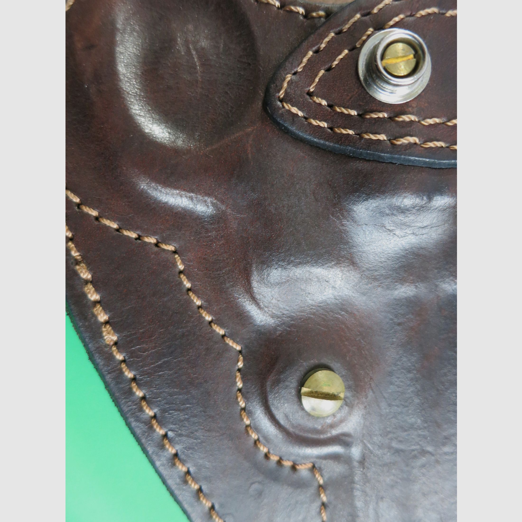 Das Beste! Heerlein Exklusiv Gürtelholster, .357 Magnum, 4", z. B. für Korth "Profi