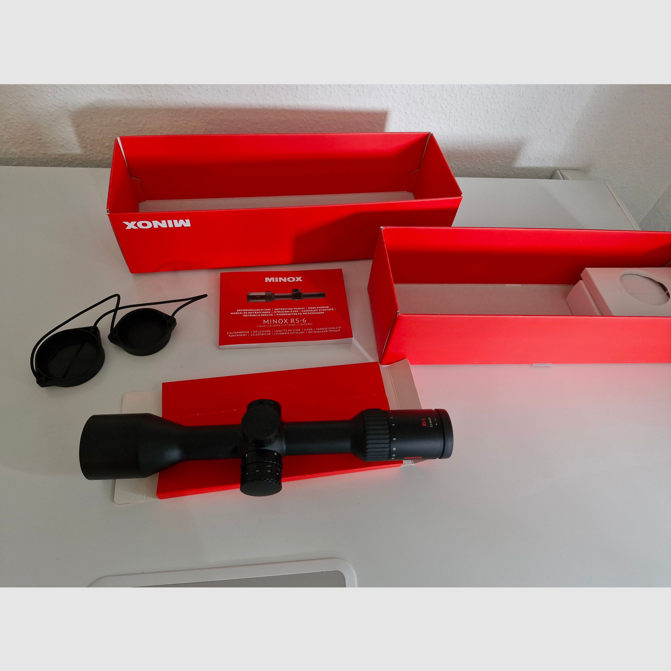 Neues Minox RS6 2,2-14x50 mit Zeiss-Schiene und Parallaxeausgleich