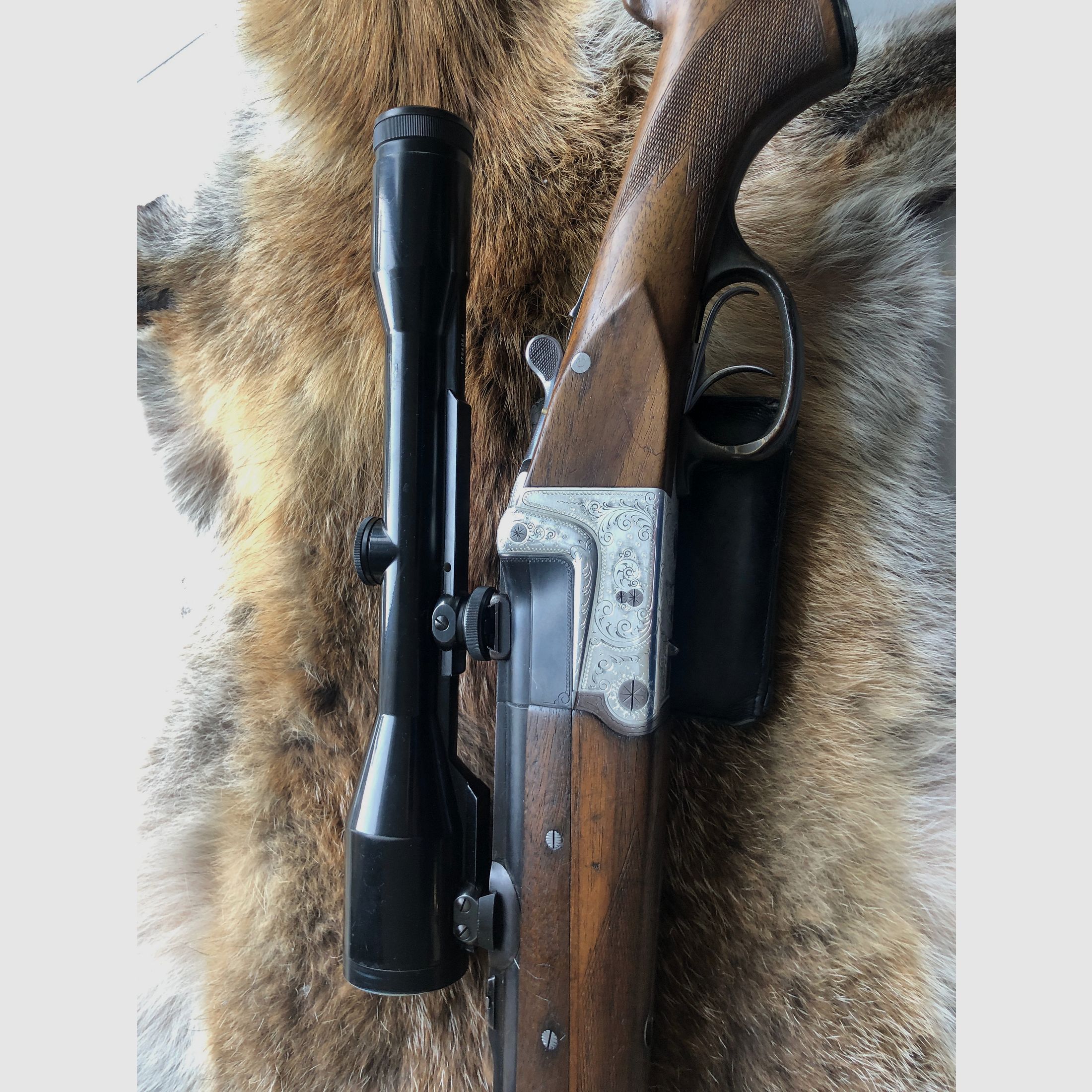 BBF Krieghoff ALB 7x57R 16/70 mit Schrot Wechsellauf 16/70