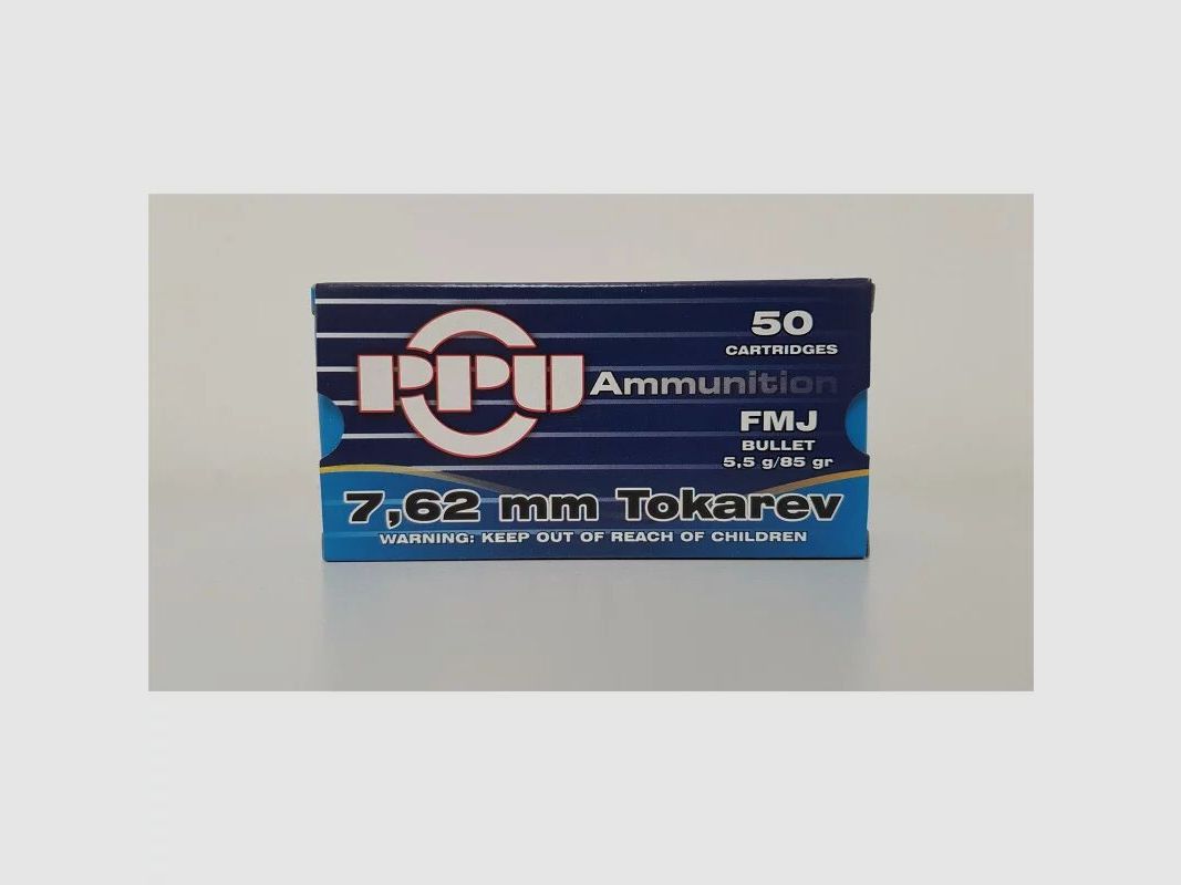 Prvi Partizan PPU FMJ 85 grs - 50Unid
