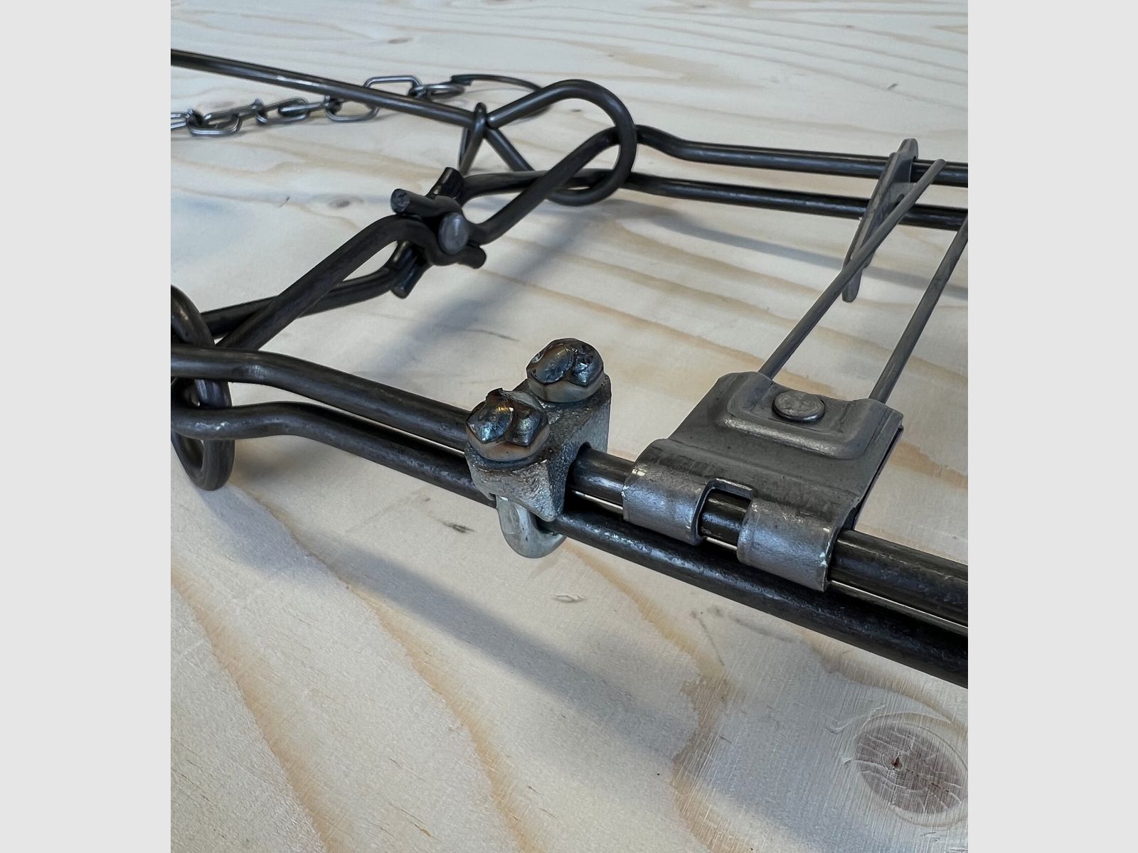 Historische Conibearfalle mittelgroß 18x18 cm