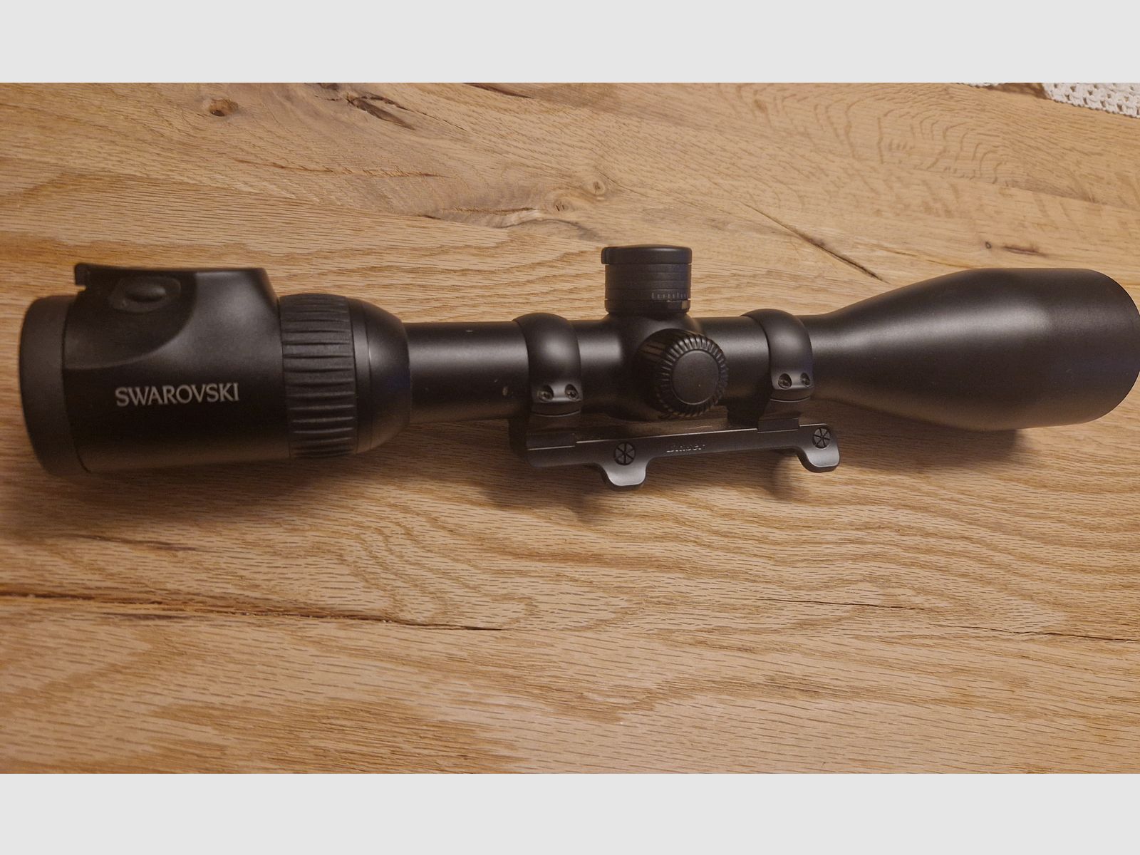 Swarovski z6i 2.5-15×56 with ASV and Blaser saddle mount