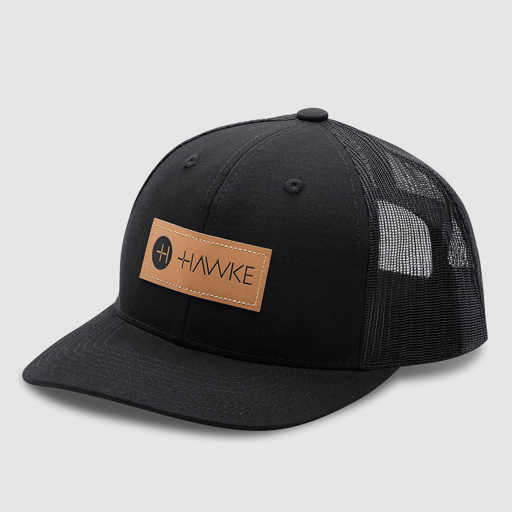 Hawke 99305 SNAPBACK CAP (TRUCKER STYLE) BLACK