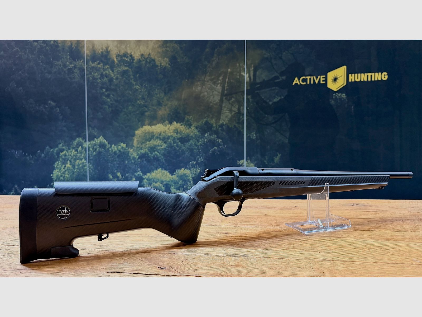 Blaser R8 mit FBT Carbonschaft Superergonomisch / .308 Win. / 47cm LL / M15x1 / TOP