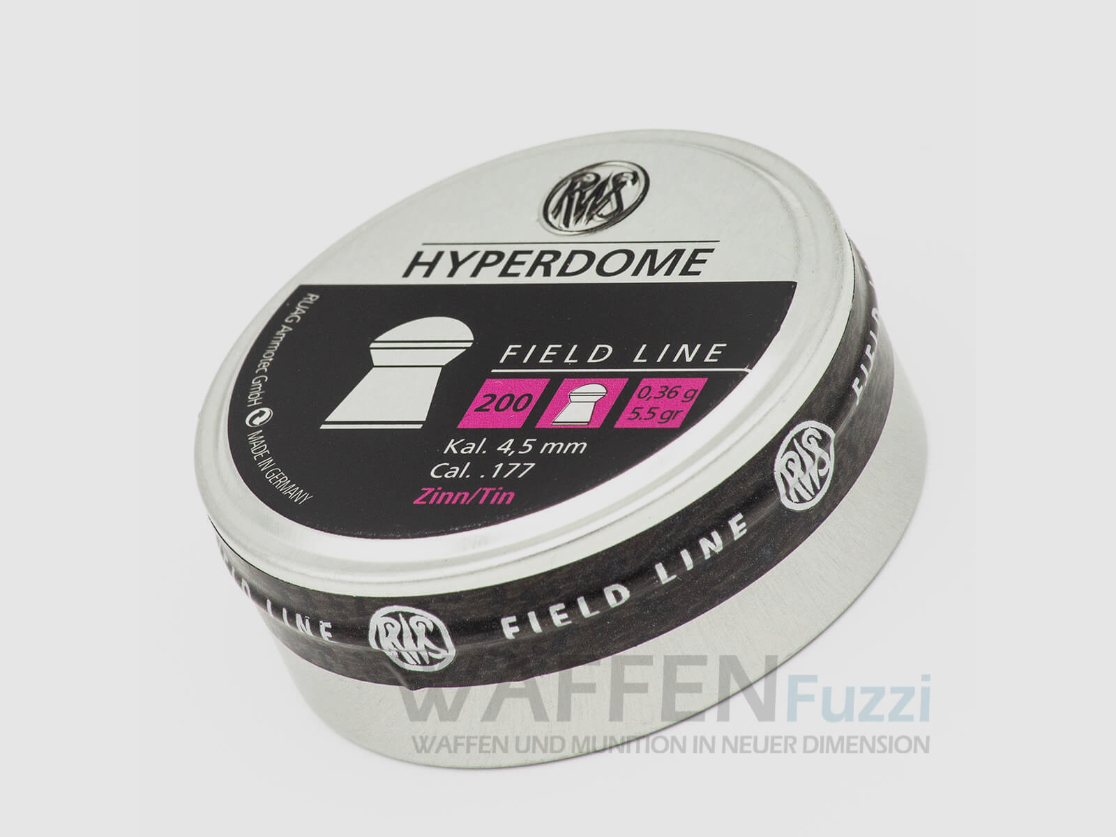 RWS Hyperdome Calibre 4,5mm 200 UDS
